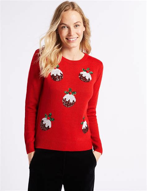 women's christmas jumper new look